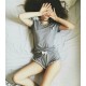 Tshirt gray/white