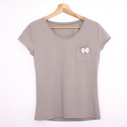 Tshirt gray/pink