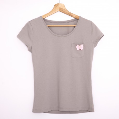 Tshirt gray/pink