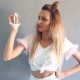 Tshirt white/pink fur