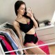 Szorty black/fuchsia