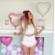 Tshirt white/pink fur