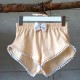 Szorty peach/white
