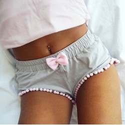 Szorty gray/pink